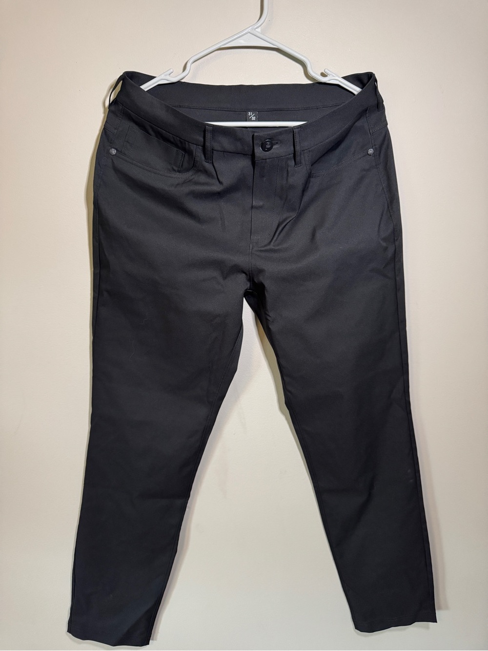 Public Rec 31x32 Black Slim 5 Pocket Pants